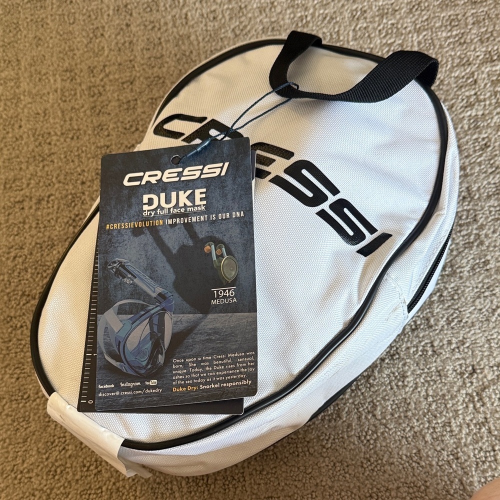 Cressi Duke Dry Full Face Mask